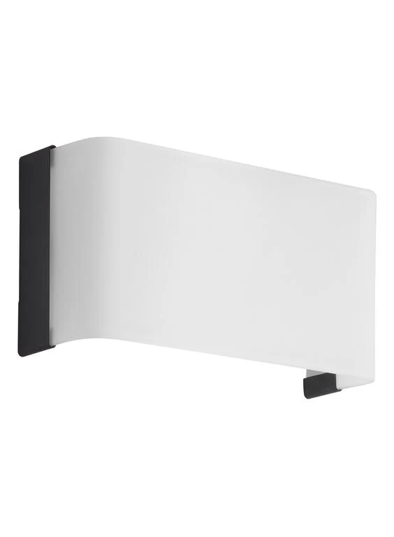 Aplique de pared MDC Tois negro 3000K 8W 580809102
