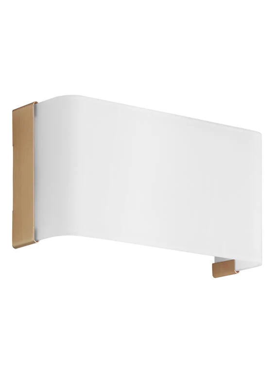 Aplique de pared MDC Tois latón 3000K 8W 580806102