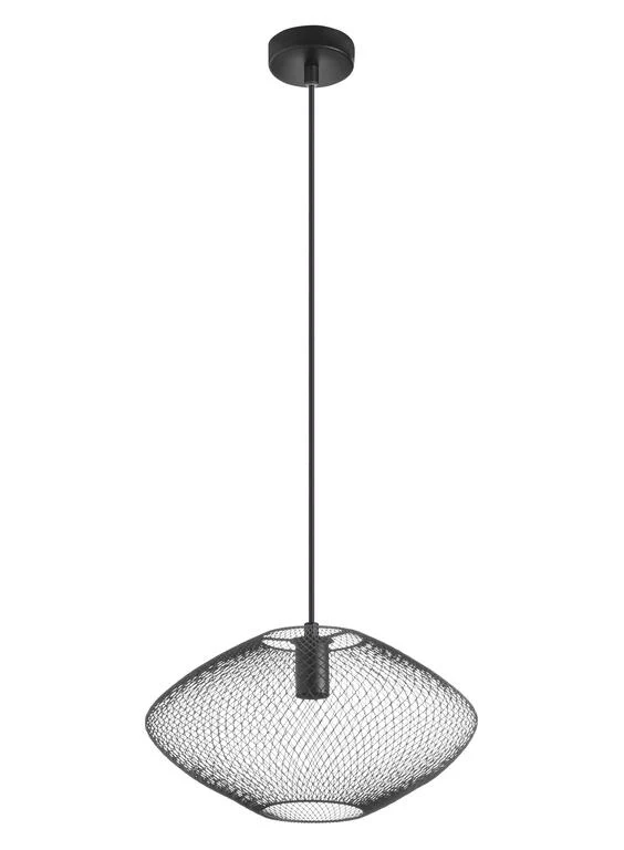 Lámpara colgante MDC Alan negro 20W 580209101