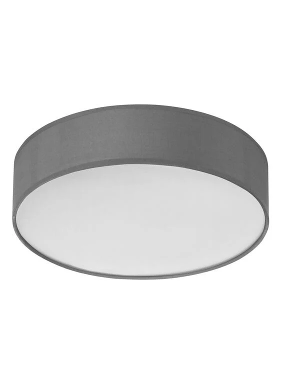 Plafón de techo MDC Olga gris 20W 579993001