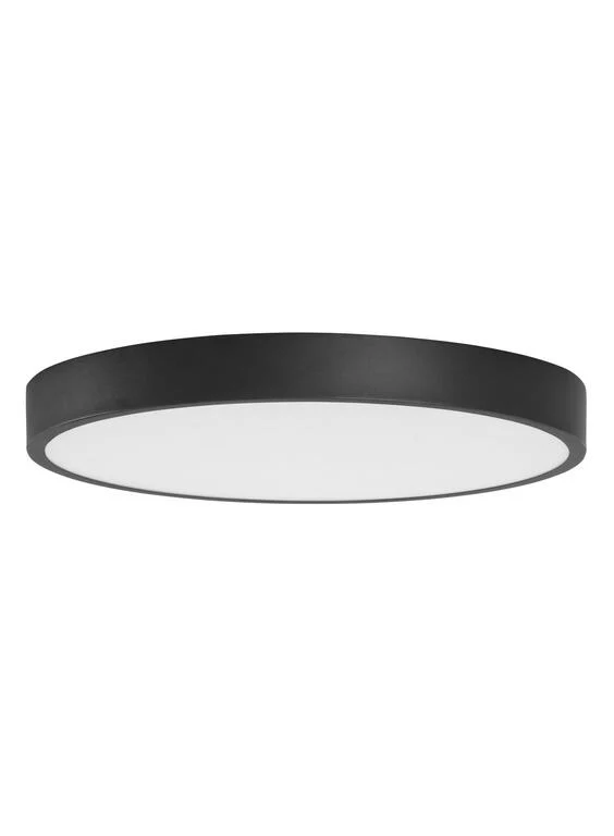Plafón de techo MDC Celio negro 60W 578889109