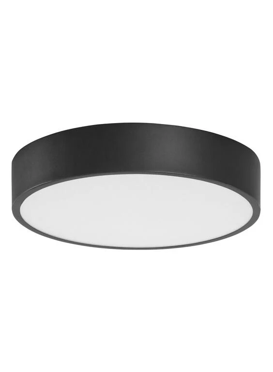 Plafón de techo MDC Celio negro 48W 578879102