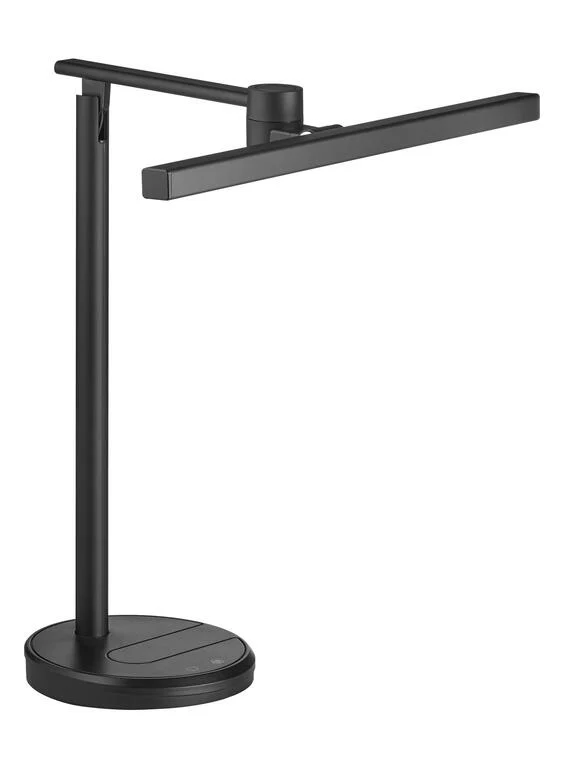 Lámpara de sobremesa MDC Rupit negro 3000K 18W 578189102
