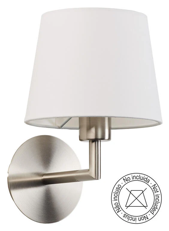 Aplique de pared MDC Roomer cromo 20W 576823521