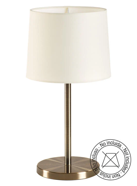 Lámpara de sobremesa MDC Roomer dorado 20W 576814416