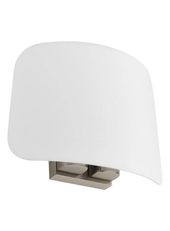 Aplique de pared MDC Elea cromo blanco 20W 576373525