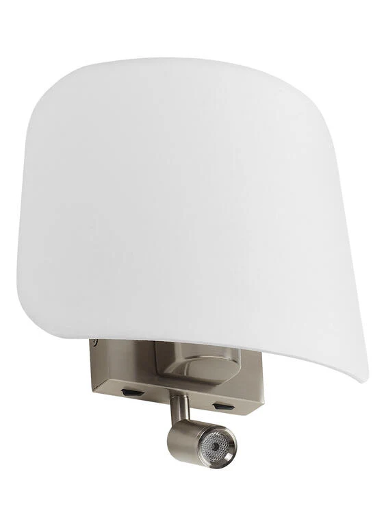 Aplique de pared MDC Elea cromo blanco 3000K 20W 576363525