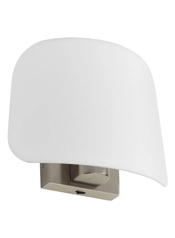 Aplique de pared MDC Elea cromo blanco 20W 576353525