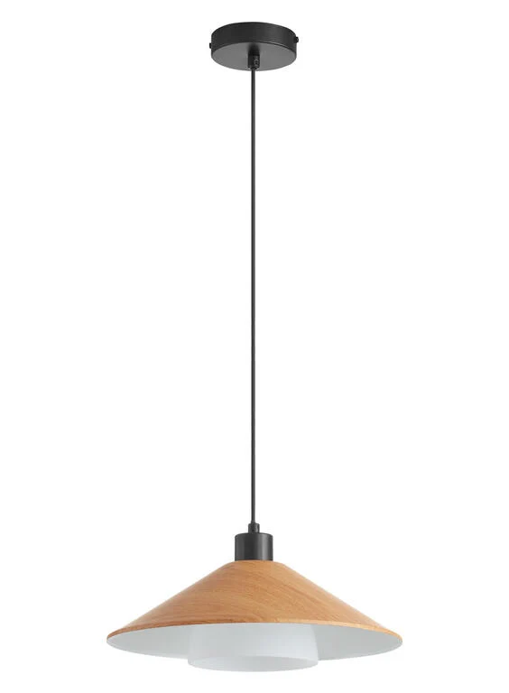 Lámpara colgante MDC Montana madera natural 20W 578145501