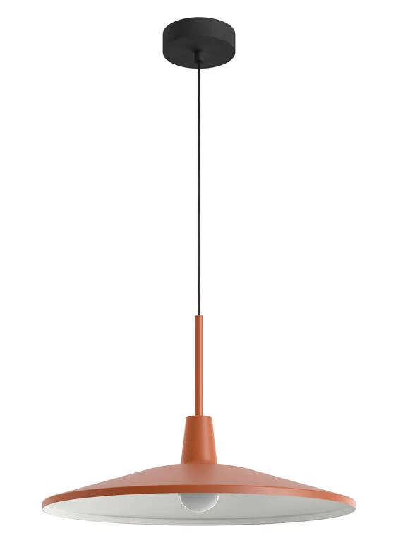 Lámpara colgante MDC Denver terracota 20W 578135001