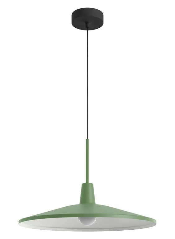 Lámpara colgante MDC Denver verde 20W 578131901