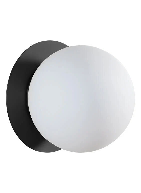 Aplique de pared MDC Floquet negro 20W 577969103
