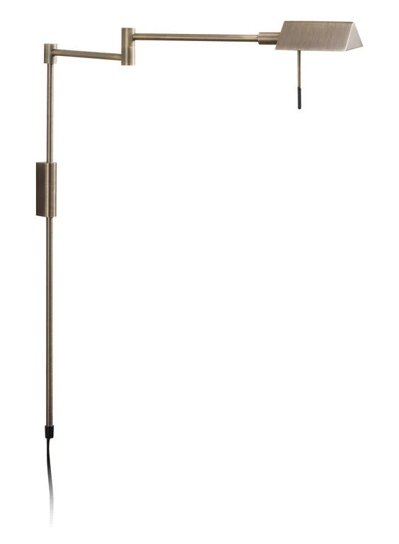 Aplique de pared MDC Lite bronce 3000K 8W 577262202