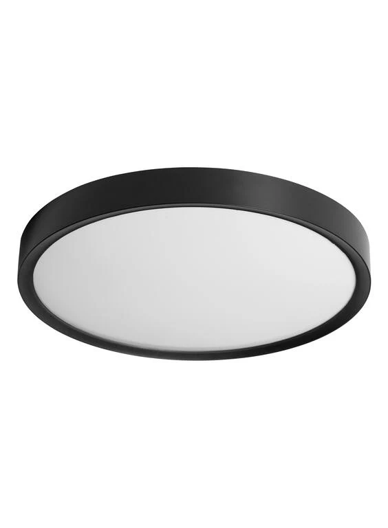 Plafón de techo MDC Asli negro 3000K 80W 577199102