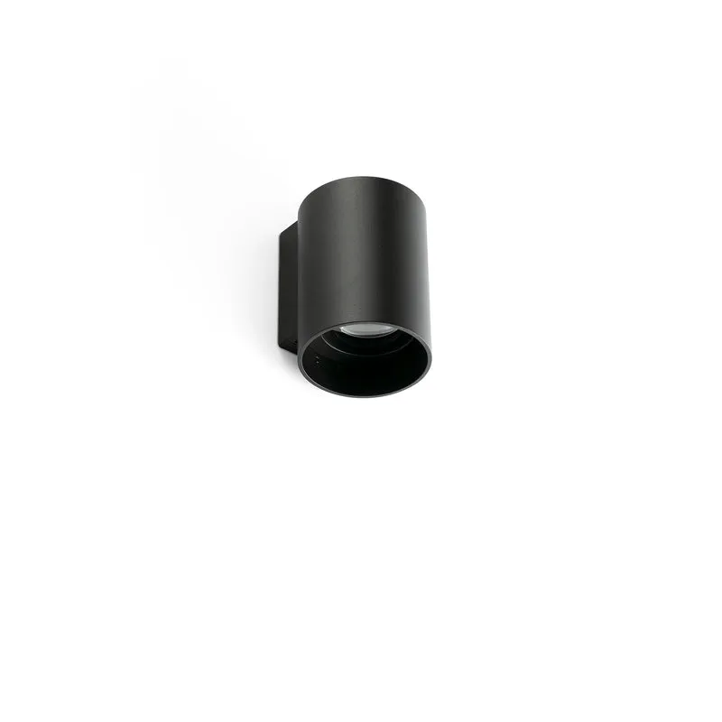 Aplique de exterior Faro Kov 11cm 1 luz LED negro 3000K IP65 14° redondo 71790-231