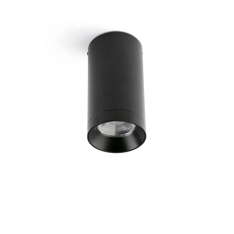 Plafón de exterior Faro Puk LED negro 3000K IP65 15° 58 75304-231