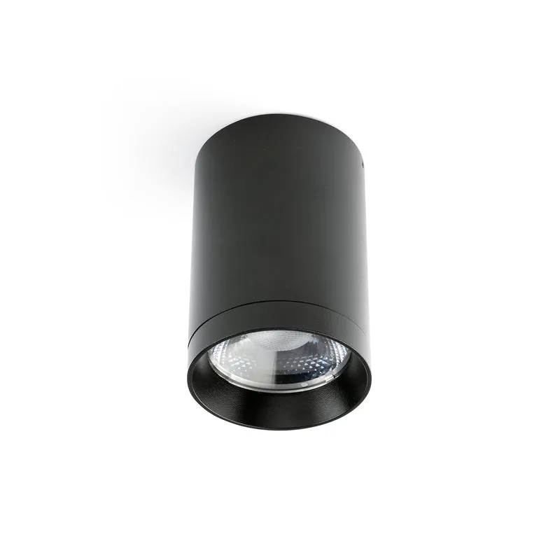 Plafón de exterior Faro Puk LED negro 3000K IP65 15° 76 75305-231
