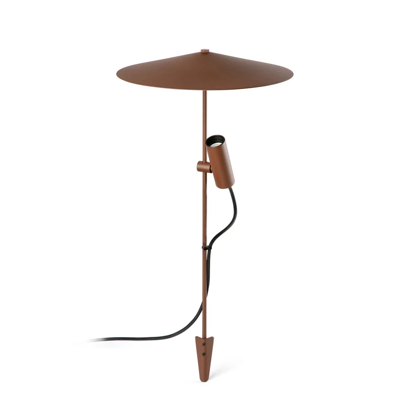 Estaca/Pincho de exterior Faro Clap 63cm LED marrón oxido 3000K IP65 38° 24V 6W 75708-433PDR