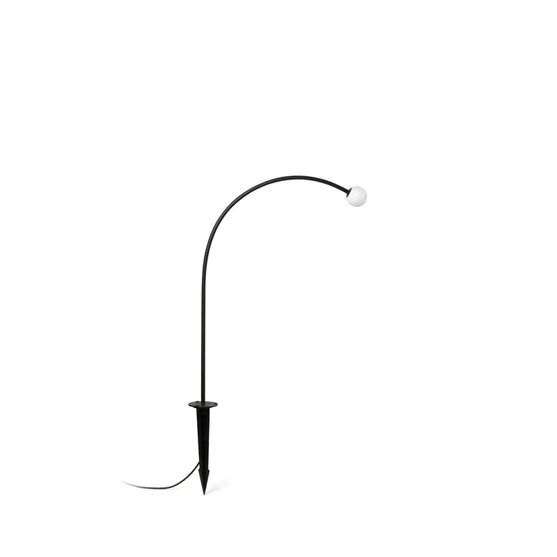 Estaca/Pincho de exterior Faro Cuca 119cm LED negro 2700K IP65 opal 65cm 75565