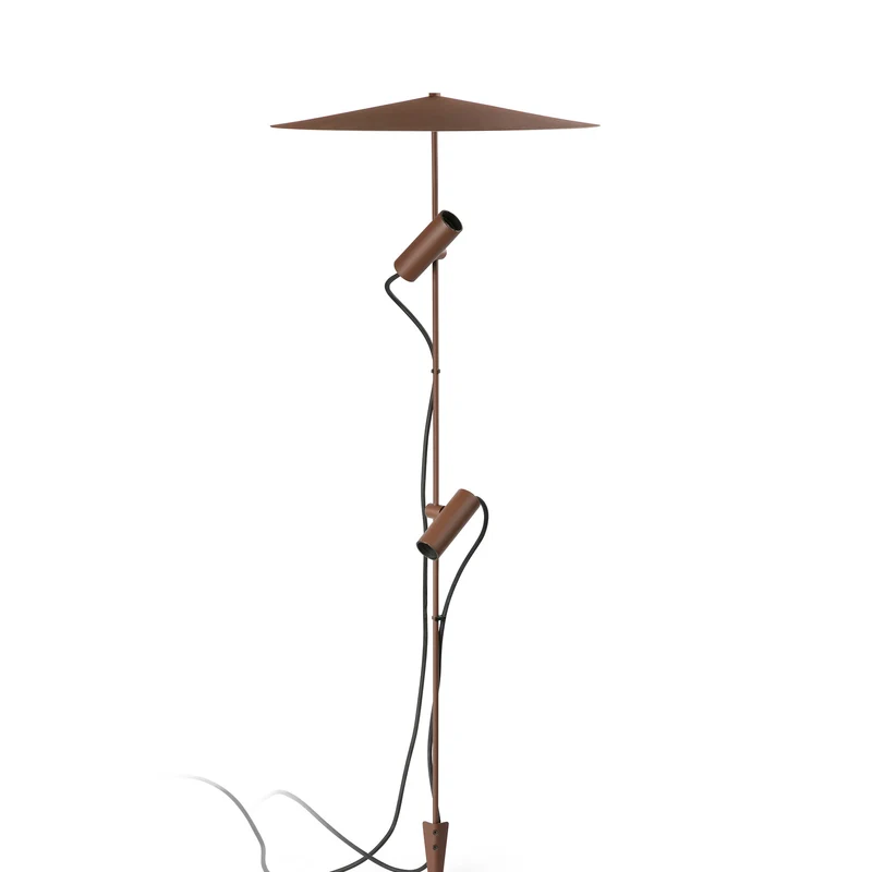 Estaca/Pincho de exterior Faro Clap 63cm LED marrón oxido 3000K IP65 38° 24V 6W 75709-433PDR