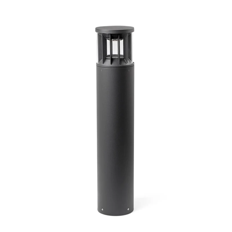 Baliza de exterior Faro Screen 80cm LED gris oscuro 3000K IP65 360° 751110