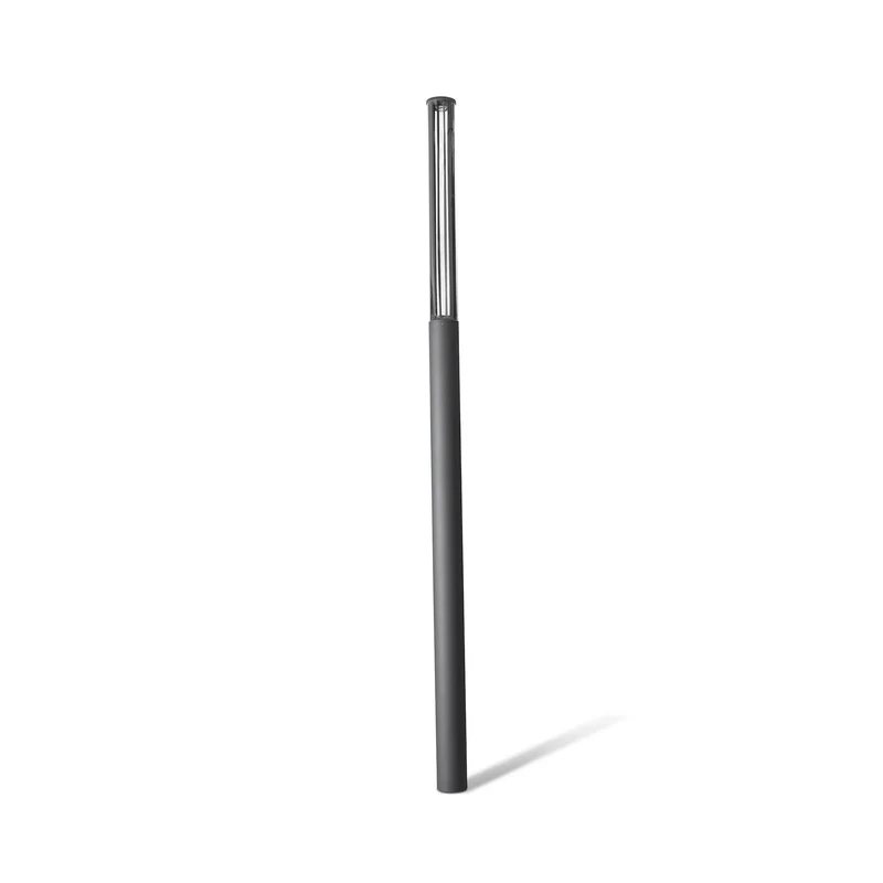 Farola de exterior Faro Screen 370cm LED gris oscuro 4000K IP65 DALI regulable wide 751321D