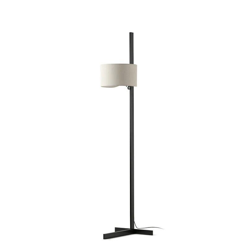 Lámpara de pie salón Faro Stand E27 LED blanco roto 57211-04