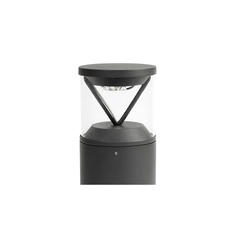 Sobremuro de exterior Faro Rush 25cm LED gris oscuro 2700K IP65 360° wide 750001