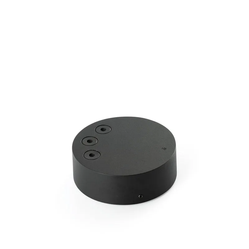 Lámpara de exterior Faro Clap negro IP65 24V con florón 75713-2