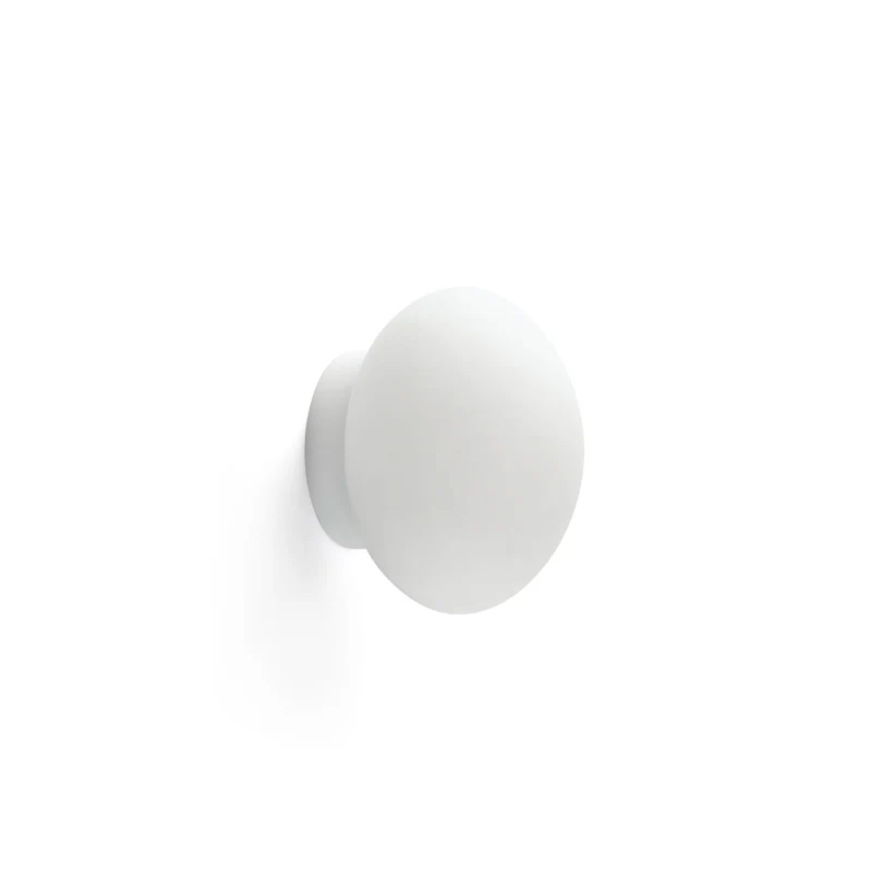Lámpara de pared aplique Faro Nubo LED blanco mate 2700K IP44 60008
