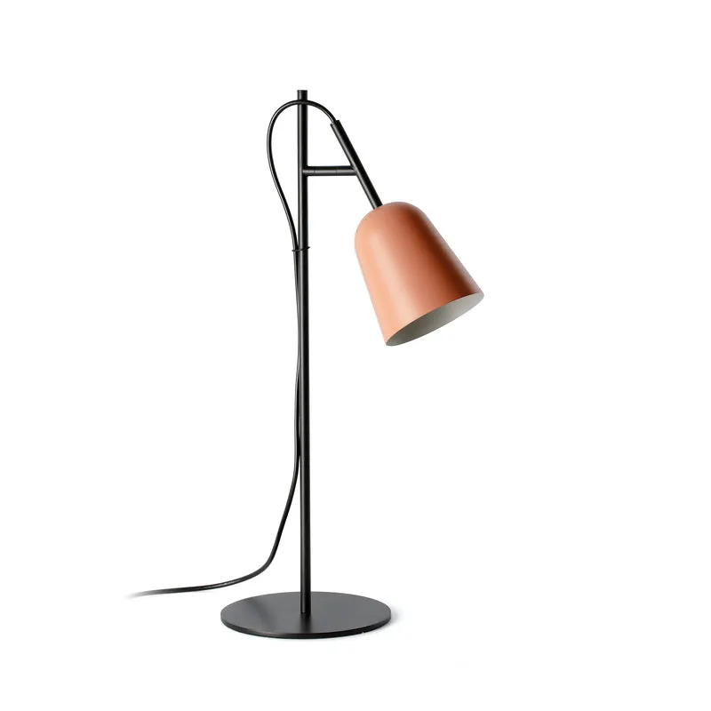 Lámpara de mesa Faro Studio E14 LED rosa mate 28270