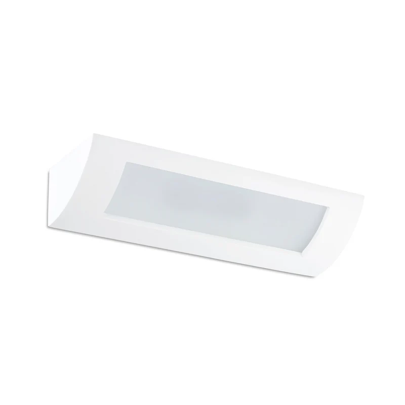 Lámpara de pared aplique Faro Cheras LED blanco mate 63175 para dormitorio y salón