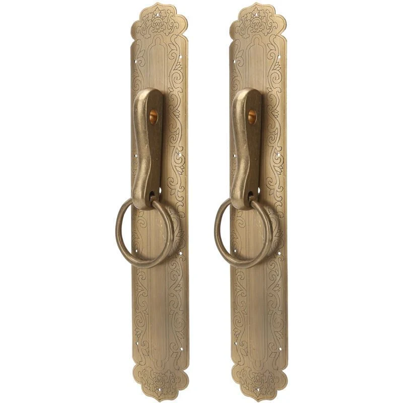 Chinese Style Door Ring Brass Handle Antique Door Handle Furniture