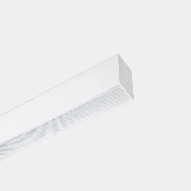 Sistema lineal LED LedsC4 Infinite Pro Suspended Haloprisma 85,4cm AK12-1PW8HPDS14