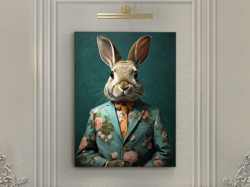 Cuadro acrílico decorativo Schuller Mr Rabbit 679602