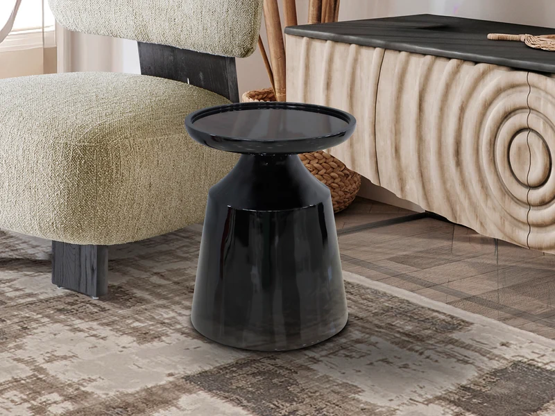 Mesa auxiliar Schuller Mina Negro 217378