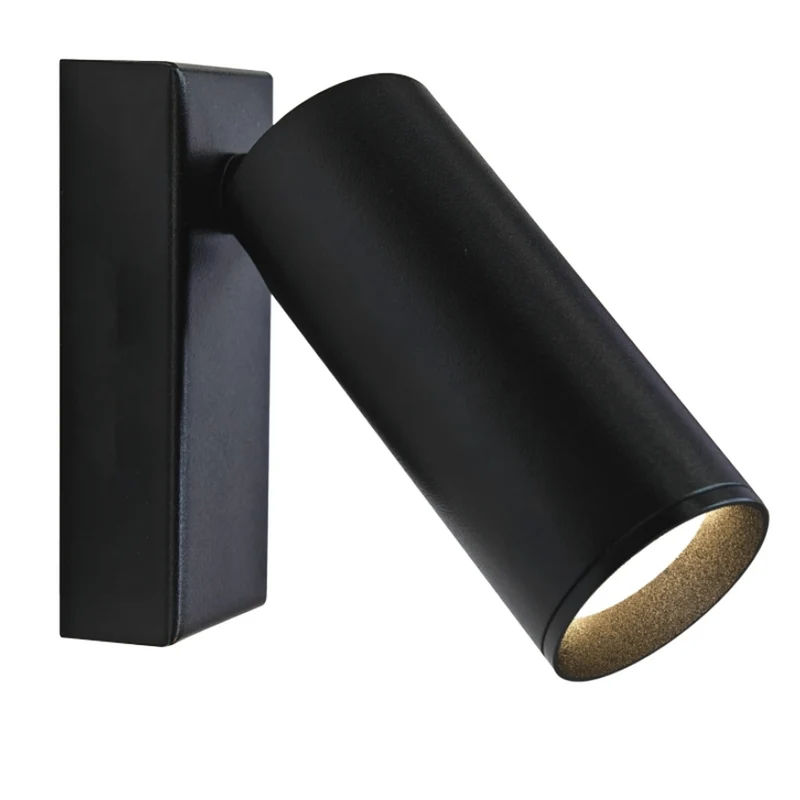 Foco/aplique lector superficie Mantra Nazaré GU10 negro 9175
