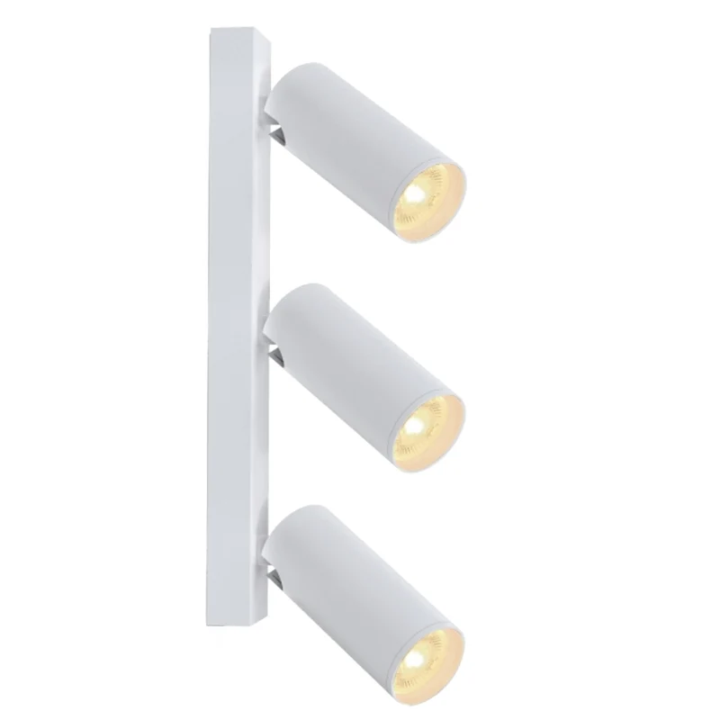 Regleta de focos de superficie pared y techo Mantra Nazaré Mini GU10 3 luces blanco 9178