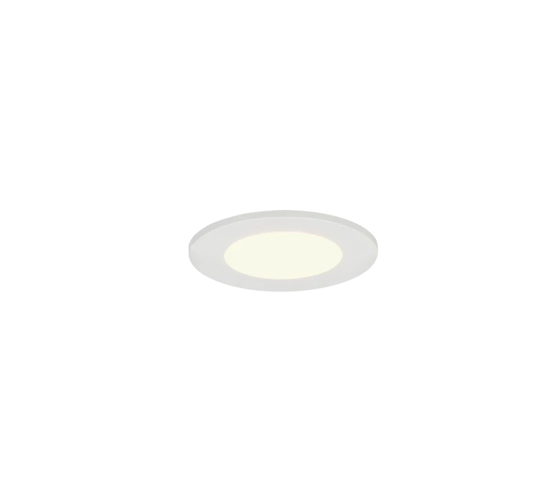 Plafón de baño exterior Trio Himal LED blanco IP65 Ø8,5cm 6