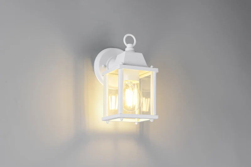 Aplique de exterior Trio Mirande blanco mate IP23 262260131