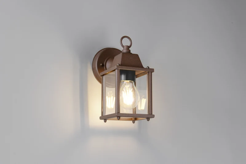 Aplique de exterior Trio Mirande óxido IP23 262260124