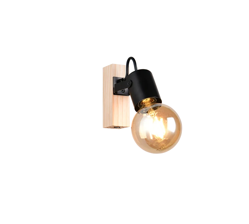 Foco Trio Lynar LED negro mate 2700K 6cm R
