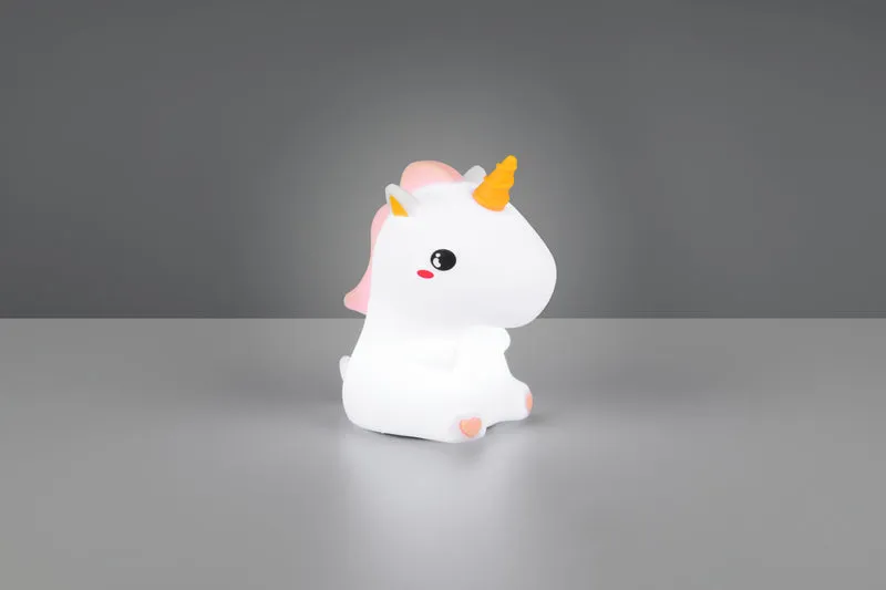 Lámpara de sobremesa Trio Goldy LED blanco 3000K R para recibidor