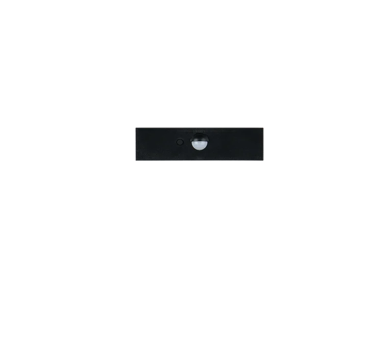Aplique de exterior Trio Elvas LED negro mate 4000K IP65 R
