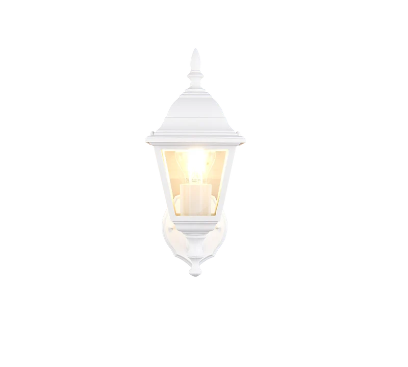 Aplique de exterior Trio Livenza LED blanco mate 2700K IP44 34cm 2