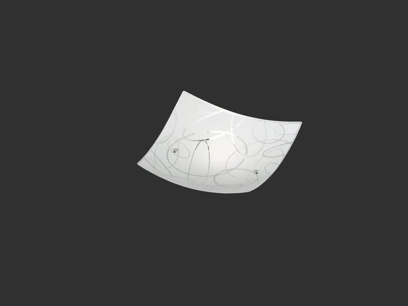 Plafón de techo Trio Spirelli blanco 30cm 604400101