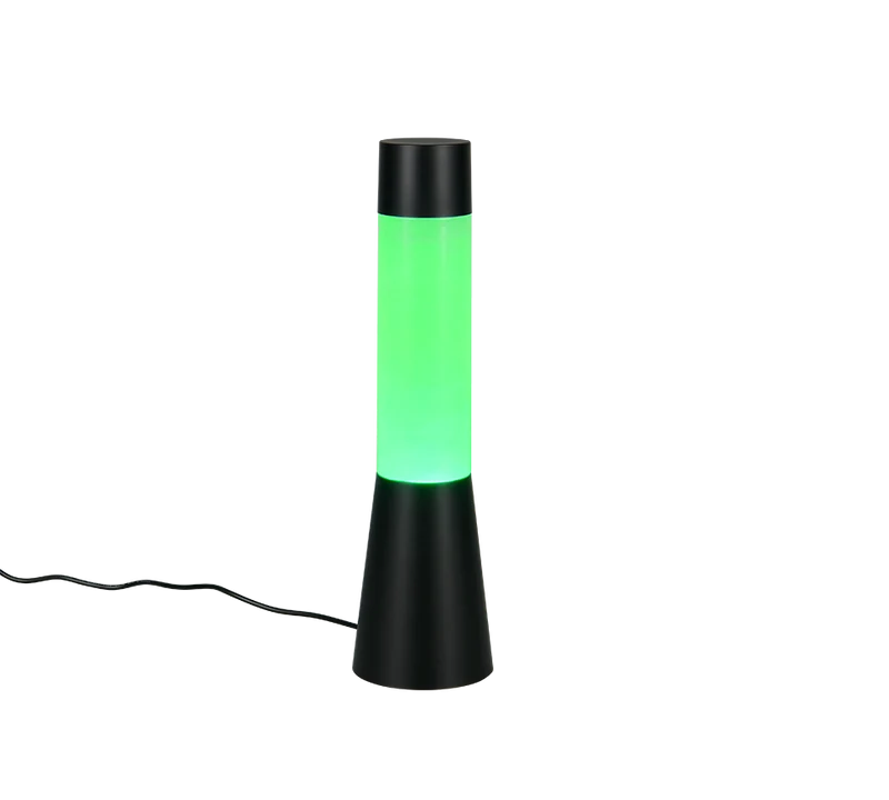 Lámpara de sobremesa Trio Cirrus LED negro mate 33cm R
