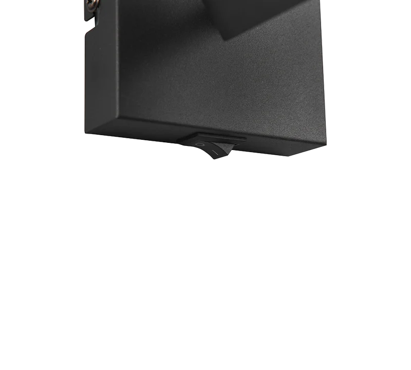 Foco Trio Tosh LED negro y blanco 2700K 9cm 8