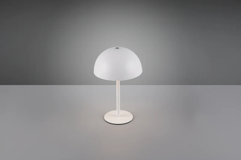 Lámpara de sobremesa Trio Munoz LED blanco mate táctil 3000K R