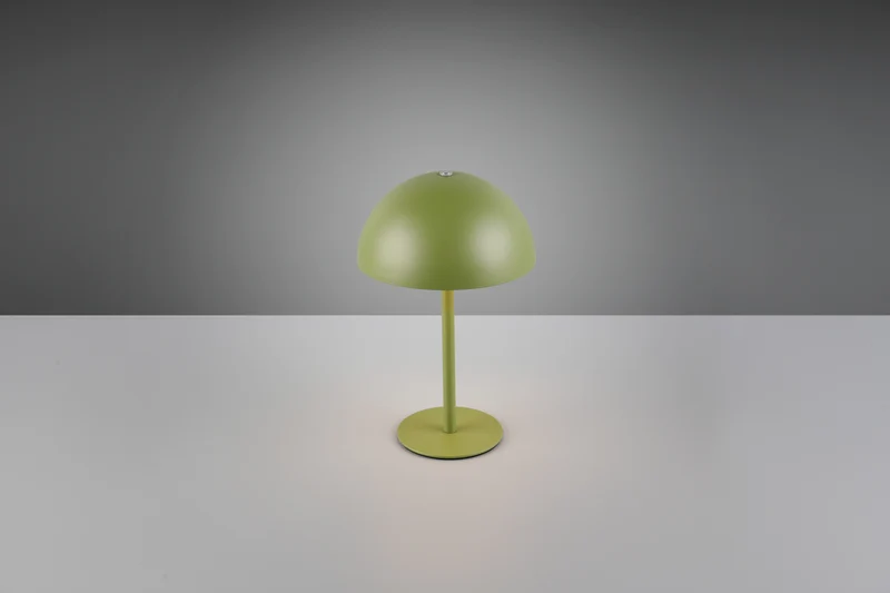 Lámpara de sobremesa Trio Munoz LED green táctil 3000K R